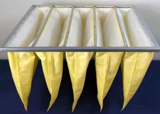 Velocità del sacchetto filtro della fibra F7 5.33cm/s, elemento superfino di filtro dell'aria della fibra