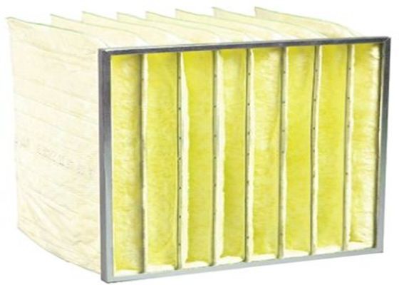 impronta digitale del poliestere dell'elemento filtrante dell'assunzione del compressore d'aria del filtro a sacco 20% anti