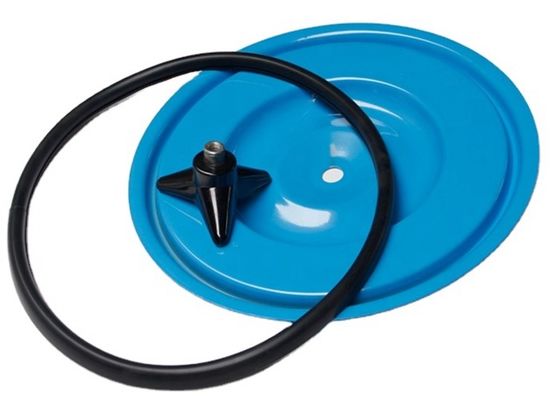 Coperchio tre un anti dello spruzzo del pezzo di filtro dell'aria con Ring Triangular Handle di gomma rotondo