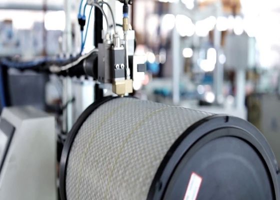 Filtro dell'aria resistente dell'OEM, effetto di filtrazione di filtro dell'aria 99,5% automatici del motore