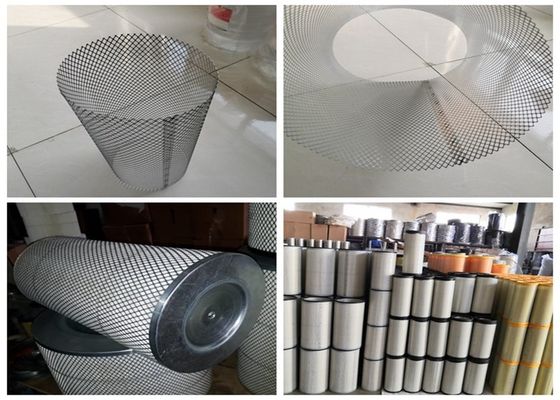 compressore della macchina di fabbricazione di filtro dell'aria 3kw che salda 40kva