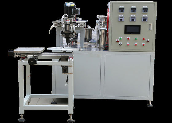 Filtro dell'aria caldo della colata che rende il materiale da otturazione della colla di asse della macchina quattro completamente automatico