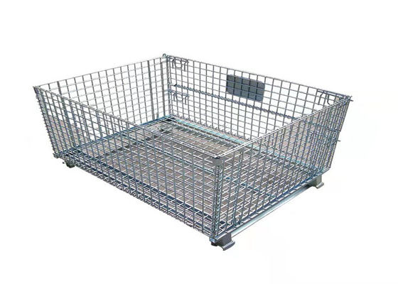 Bene mobile di separazione preciso del piede della puleggia di cinghia della gabbia del pallet del metallo di stoccaggio di logistica