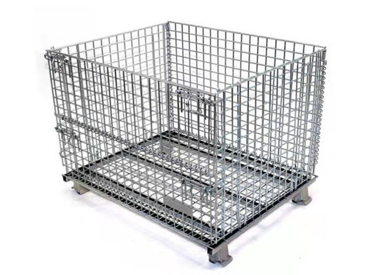 Gabbia di separazione precisa accatastabile del pallet del metallo di 4.8mm