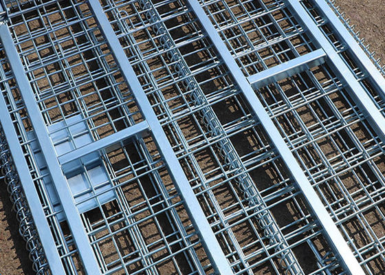 struttura multifunzionale galvanizzata di stoccaggio della gabbia del pallet del metallo della immersione calda 50 * 50
