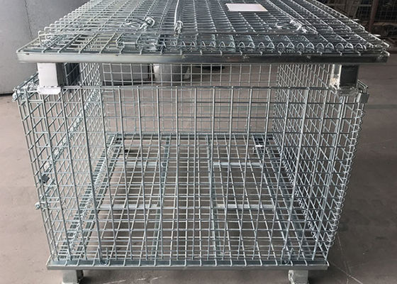 struttura di separazione precisa ordinaria di acciaio per costruzioni edili del carbonio della gabbia del pallet del metallo di 4.8mm