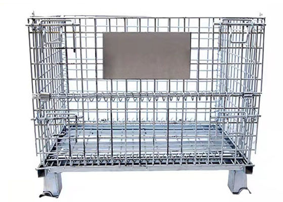 Scaffale dell'officina di piegare delle gabbie e dei pallet del metallo della ruota della cinghia