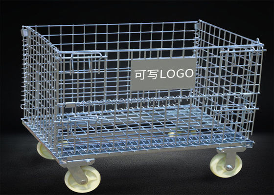 Gabbia convenzionale del pallet del metallo galvanizzata 6.4mm