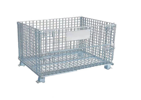 Gabbia di separazione precisa accatastabile del pallet del metallo di 4.8mm