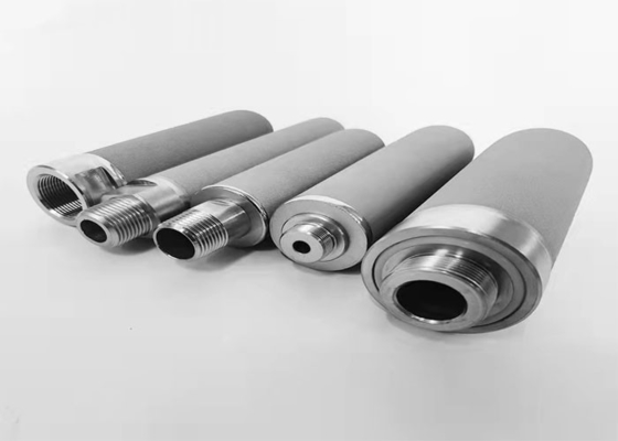 Elemento filtrante di acciaio inossidabile 316 perforato per il liquido del gas