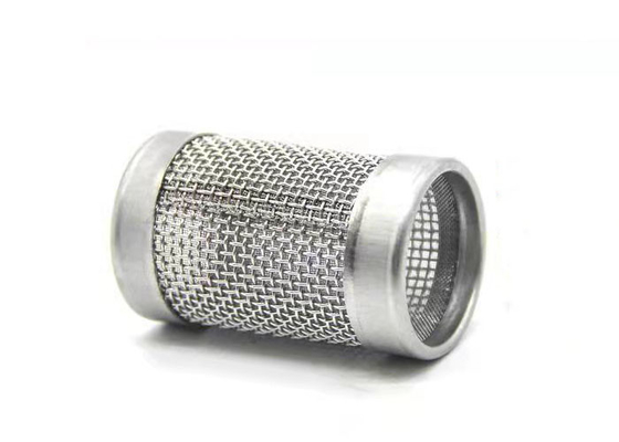 Capacità d'elaborazione profonda di filtrazione di rimozione di Mesh Filter Element Strong Dust del cavo Ss304