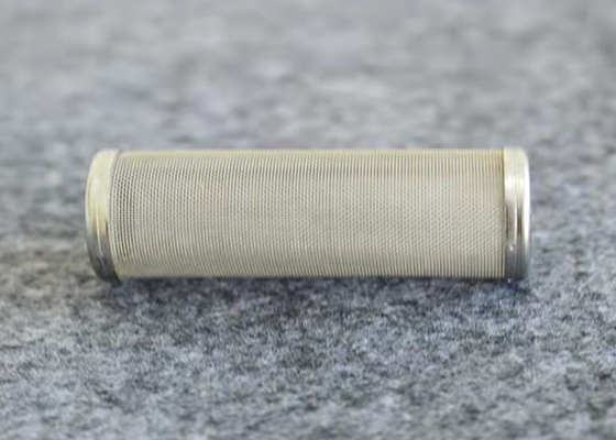 Lunghezza rotonda saldata della cartuccia di filtro dal metallo di Mesh Iso 9001 del foro 250mm