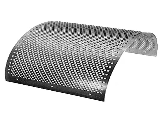 Piatto decorativo rotondo di acciaio inossidabile Mesh Ventilation Heat Dissipation Sieve del foro 0.5mm