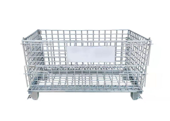 Cavo pieghevole mobile Mesh Cage With Roller Butterfly dell'impilatore 5mm