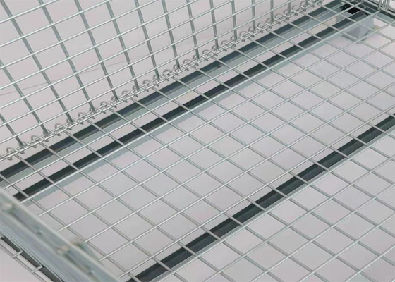 Scatola pieghevole 6.0mm resistente di Mesh Container Cage Express Transfer del cavo dell'impronta digitale