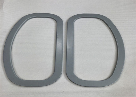 Temperatura elevata della copertura di Gray Oval Air Filter Element resistente alla corrosione