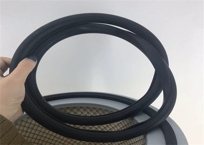 Sigillamento Ring High Hardness della gomma di silicone dell'elemento del filtro dell'olio della fibra di poliestere