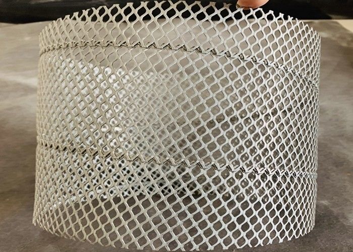 La maglia di saldatura a spirale di filtro dell'aria, la rete metallica di filo zincato di 3mm ISO9001 ha approvato
