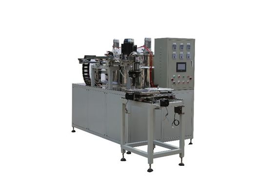 Filtro dell'aria caldo della colata che rende il materiale da otturazione della colla di asse della macchina quattro completamente automatico