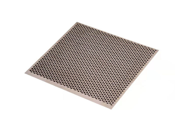 Bordo d'attaccatura decorativo di Mesh Mobile Phone Pendant Tool del metallo dell'esposizione 0.35mm del bordo del foro