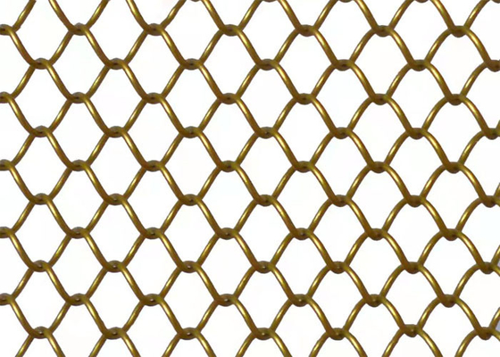 Mesh Various Colors d'acciaio decorativo 0.4mm inossidabile